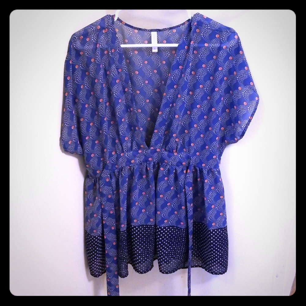 Sheer blouse